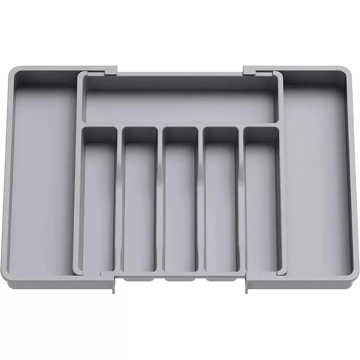 Silverware Organizer Expandable Kitchen Utensil Drawer Organizer Large BPA Free Adjustable Cutlery Silverware Tray Amagi