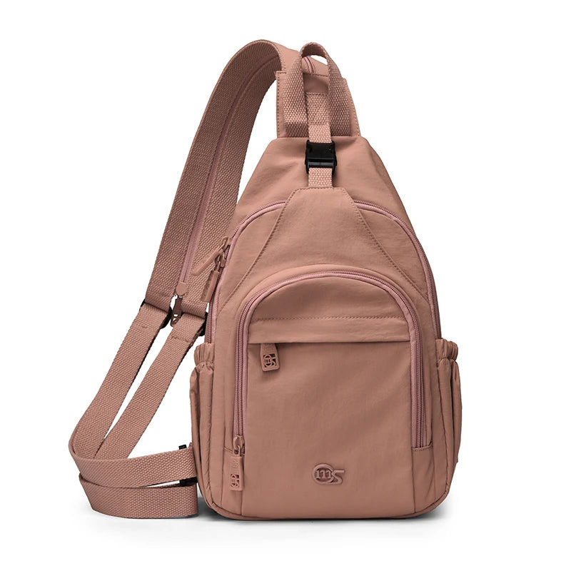 Women's 3-in-1 Convertible Shoulder Chest Bag & Backpack
