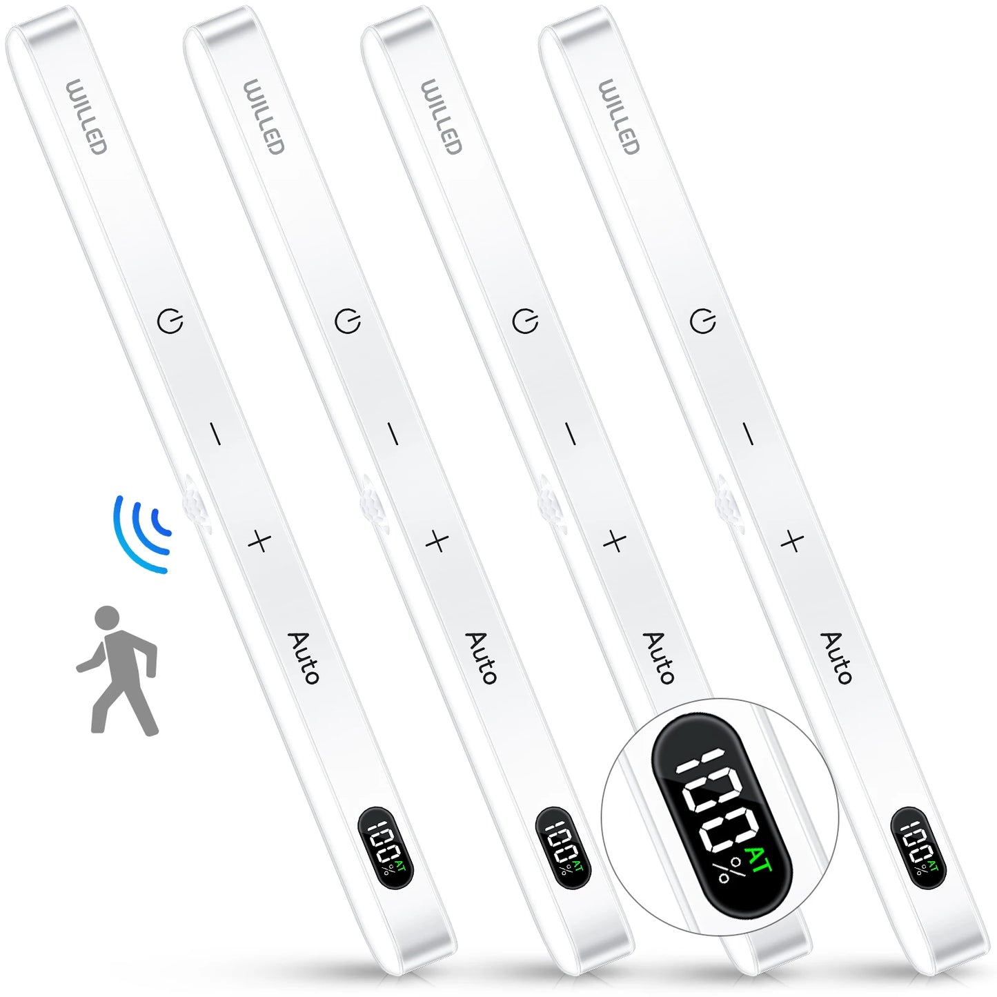 Motion Sensor LED Cabinet Light | Wireless Rechargeable Night Light