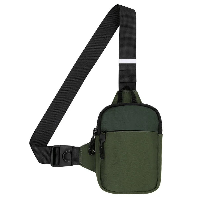 Ultra-Small Men's Sports Chest Bag | Multi-Function Waist Messenger