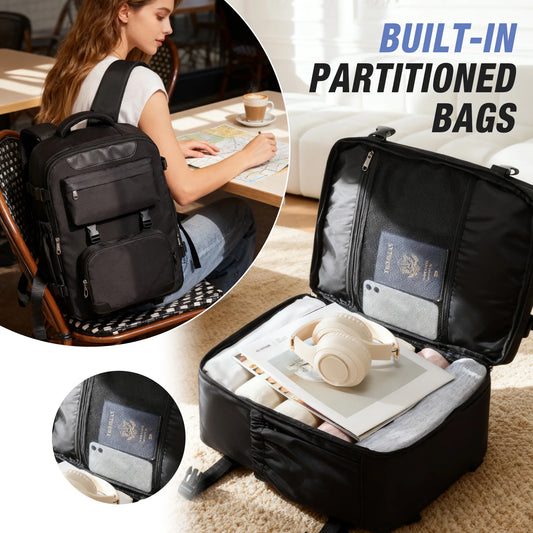 Mochila ligera 40x30x20 | Ideal para viajes y senderismo