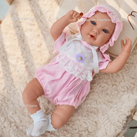 18-Inch Realistic Reborn Doll | Soft Body Baby Doll for Kids