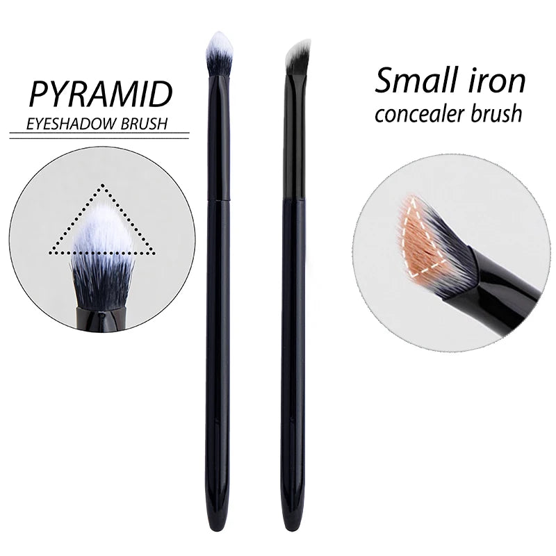 Small Angled Concealer Brush for Flawless Makeup Application