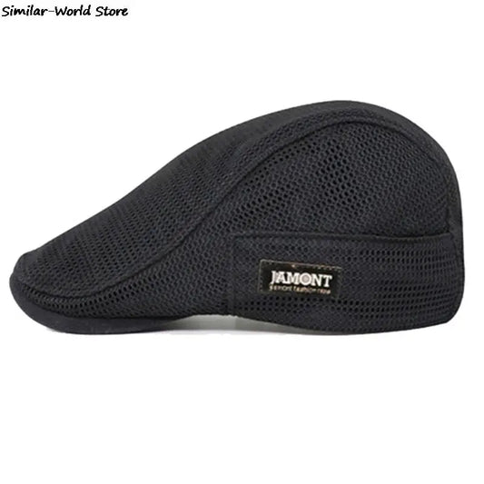 Gorro Boina de Algodón Unisex | Gorra Plana Ajustable para Todas las Estaciones