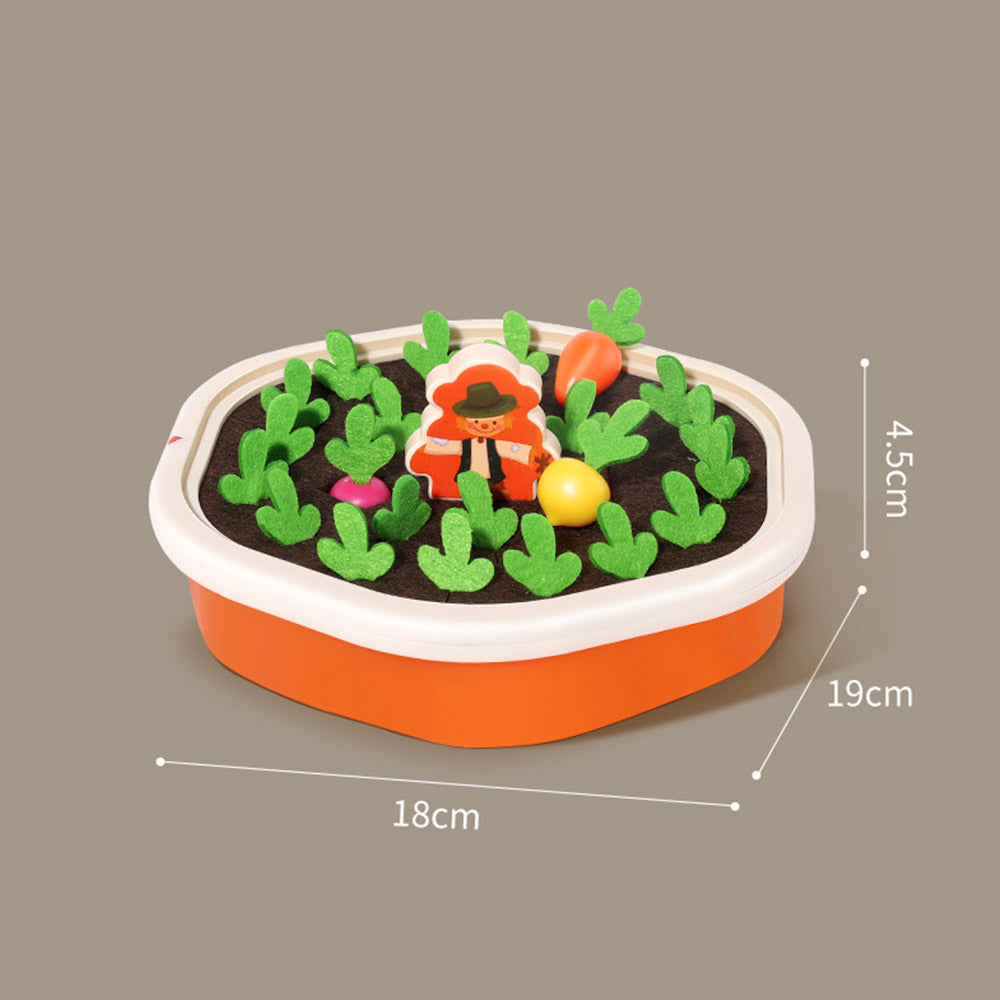 Colorful Shape Blocks Pull Carrot Game Set | Educational Toy for Kids