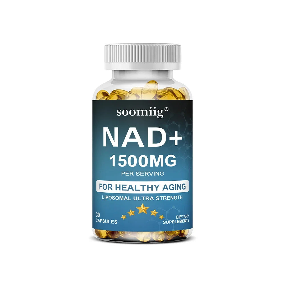 NAD 1500 Mg + Trans-resveratrol | Anti-Aging & Energy Boost
