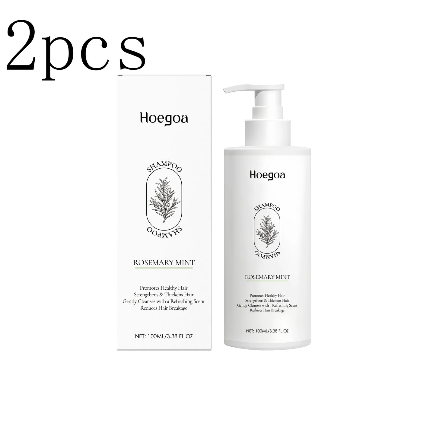 Rosemary & Mint Shampoo | Enhance Shine & Volumize Hair
