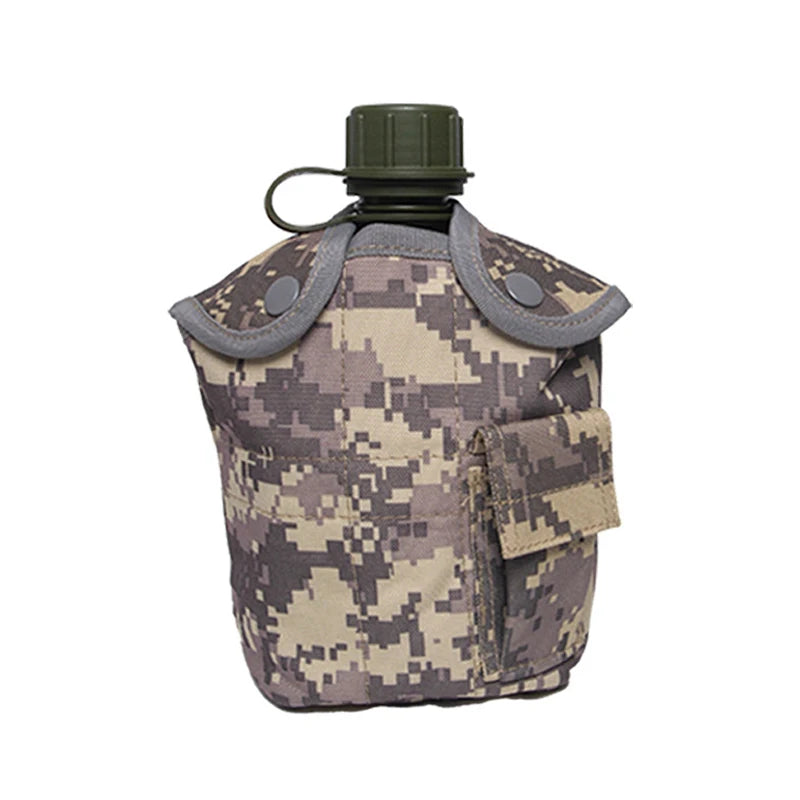 Large Capacity Military Canteen Bottle for Outdoor Adventures