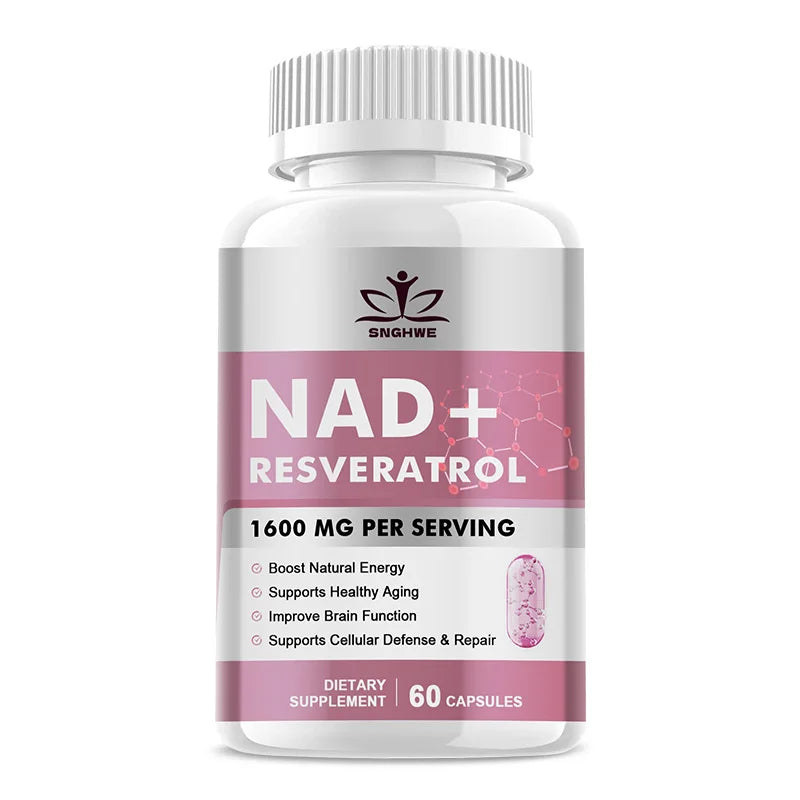 NAD+ Supplements for Energy & Anti-Aging Support