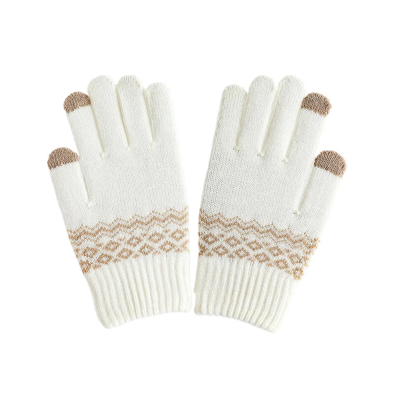 Warm Touch Screen Knitted Gloves | Essential Winter Gear