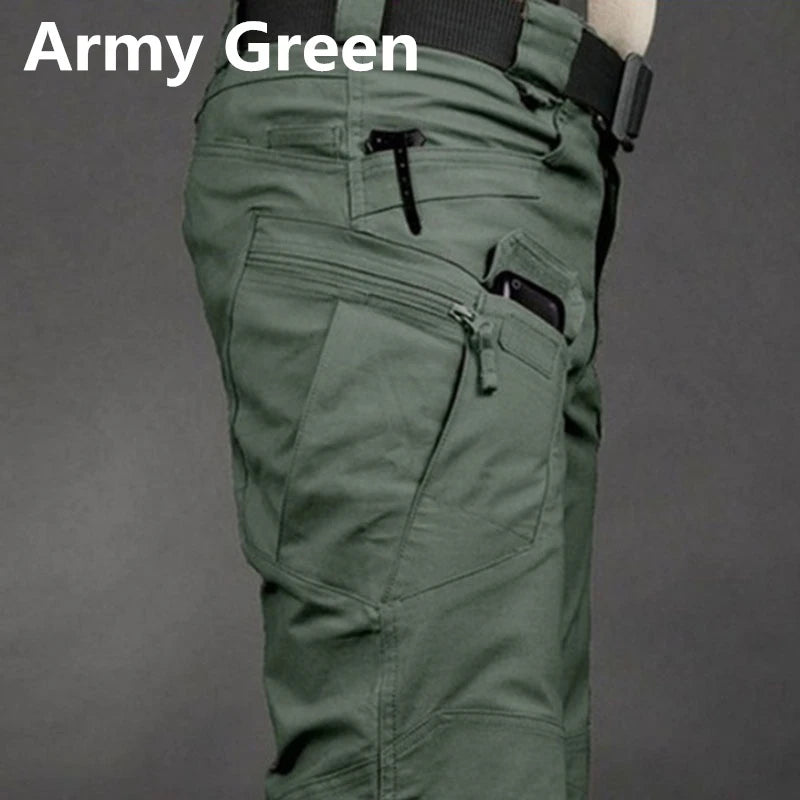 Men's Tactical Cargo Pants | Waterproof Multi-Pocket Outdoor Trousers