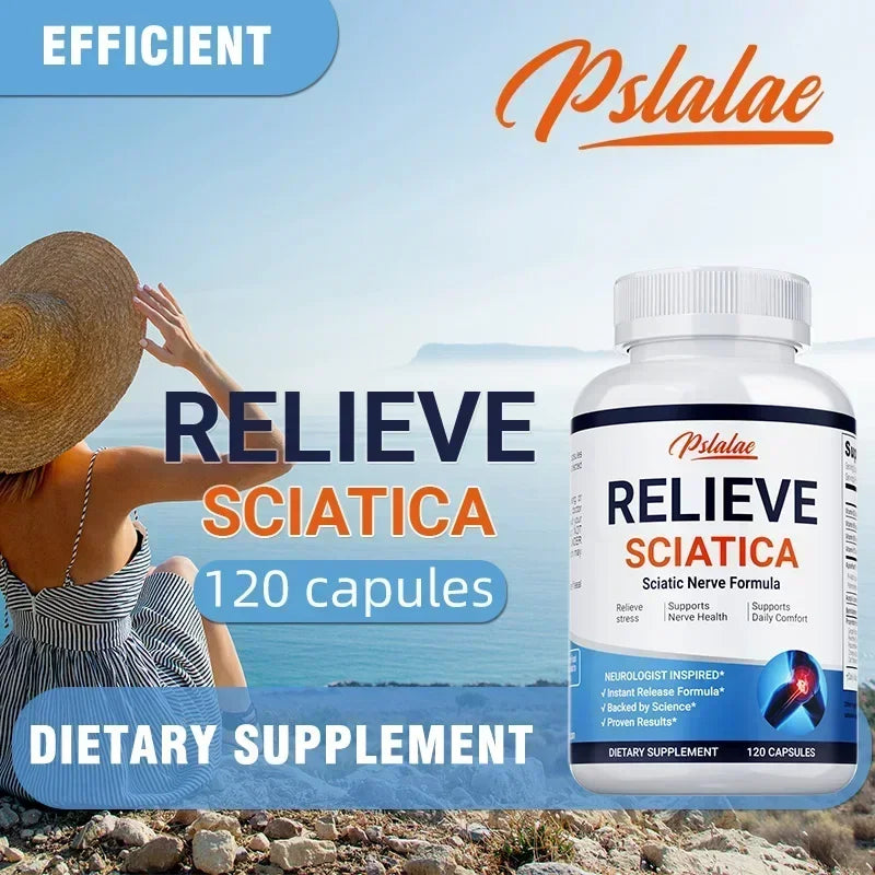 Natural Sciatica Relief Capsules for Joint & Nerve Health