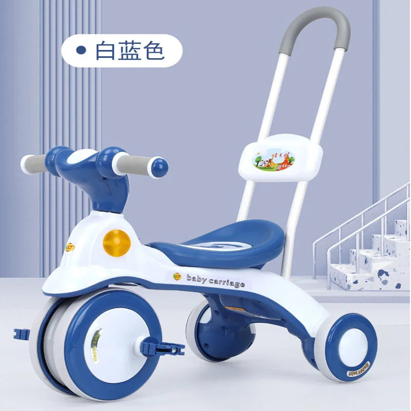 Safe & Fun Outdoor Kids Tricycle with Music | Perfect Pedal Bike