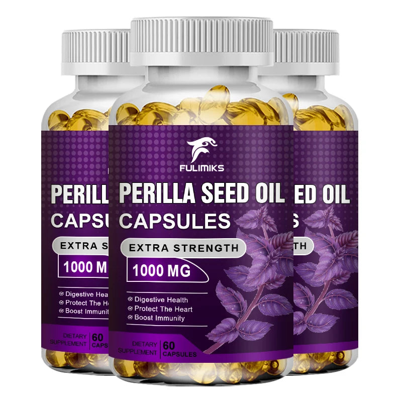 Perilla Seed Oil Capsules | Natural Allergy Relief & Immune Support
