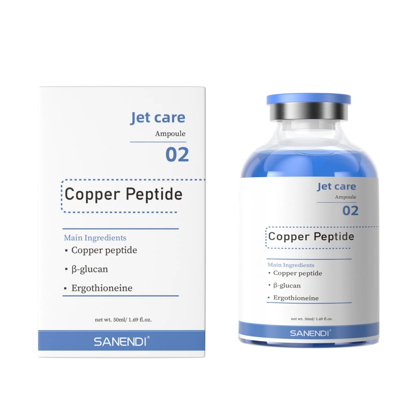 3 in 1 Blue Copper Peptide Serum | Ultimate Skin Repair Essence