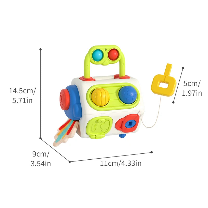 Busy Cube for Toddlers | Fun Early Education Toy for Kids