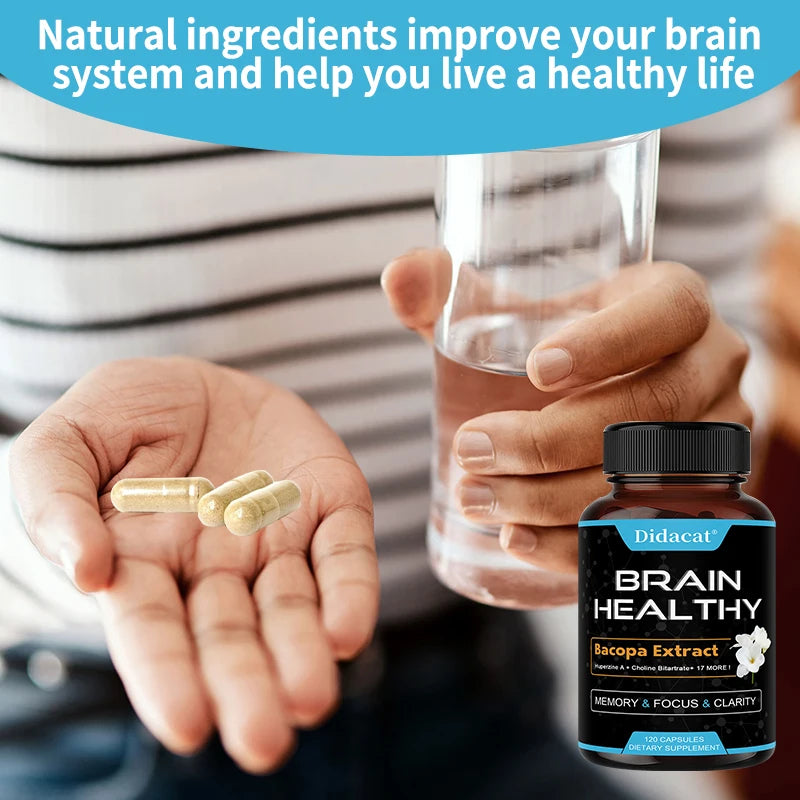 Bacopa Brain Booster | Enhance Memory & Mental Clarity
