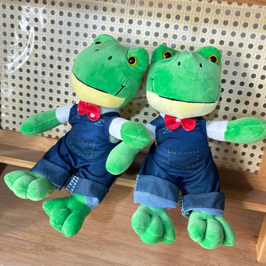 Cute Plush Frog Doll | Soft Cartoon Toy for Kids - 25cm