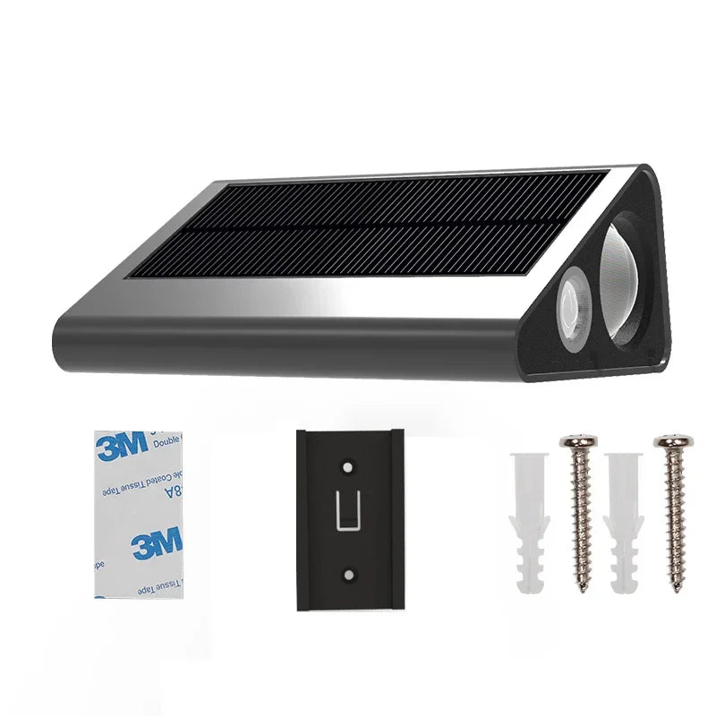 Luz Solar de Escalera con Inducción Corporal | Mejora la Seguridad Exterior