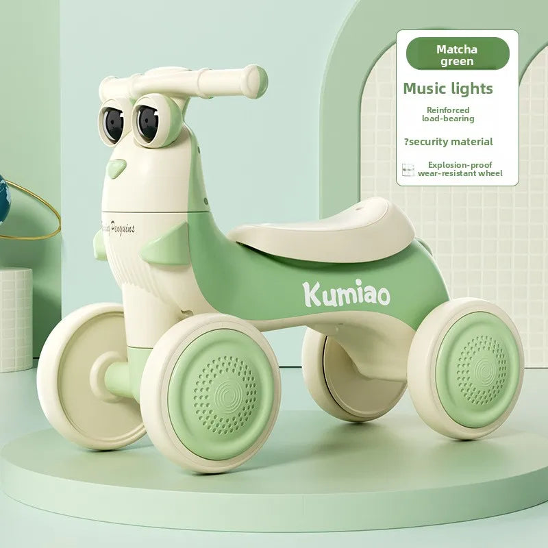 4-Wheel Kids Bike Scooter | Fun & Safe Ride-On Toy for Toddlers