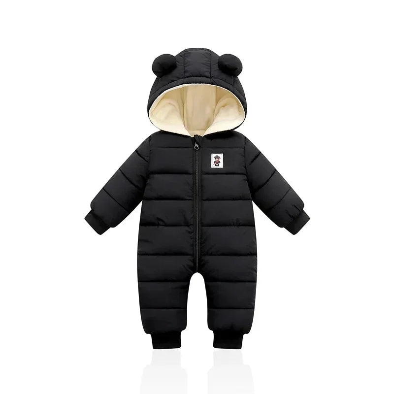 Warm and Stylish Baby Jumpsuits | Cozy Hooded Rompers for Winter