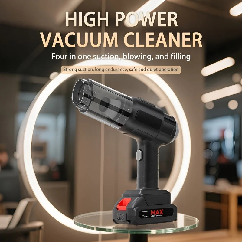 Cordless Handheld Car Vacuum Cleaner | Low Noise & Dual Filtration