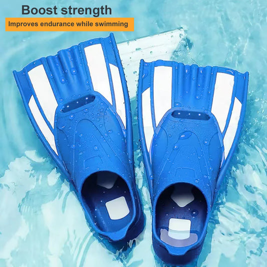 Adult Silicone Short Swim Flippers for Snorkeling & Diving