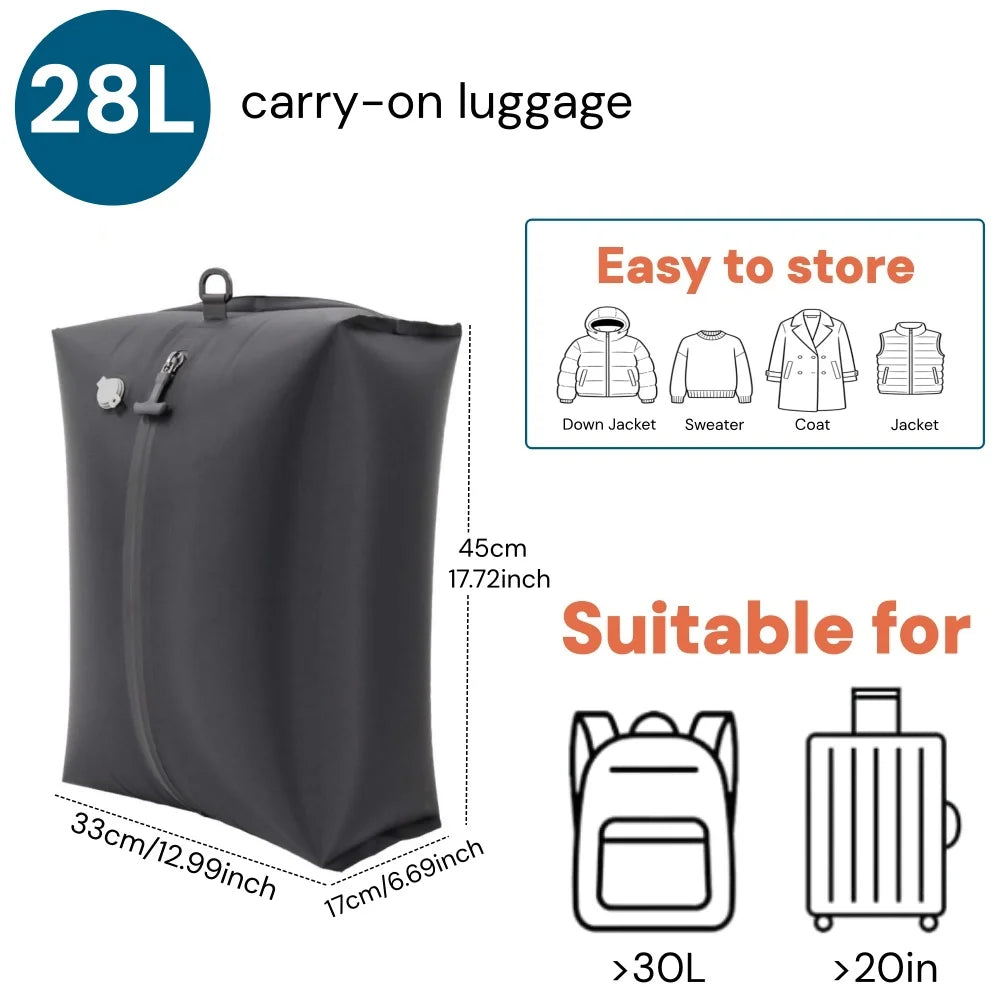 Durable Waterproof Vacuum Storage Bags for Travel & Vacation Packing