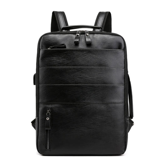 Waterproof Large Capacity Business Backpack with USB Charging