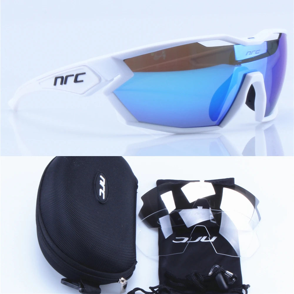 Unisex 3 Lens Cycling Glasses | Versatile Sport Sunglasses