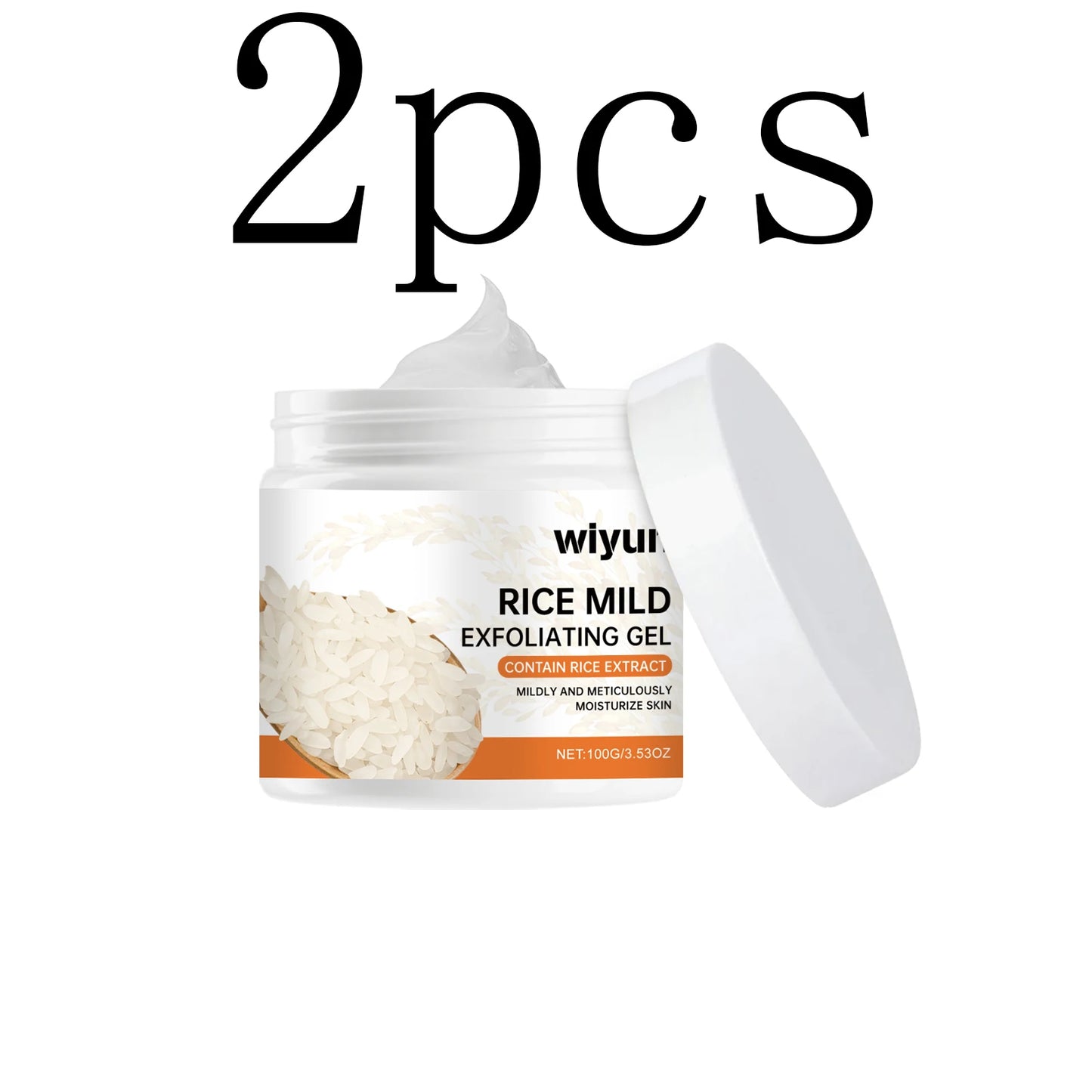Gentle Rice Exfoliating Gel | Hydrating Face & Body Cleanser