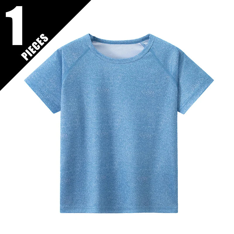 Comfortable Multi-Size Sports T-Shirts for Kids & Teens