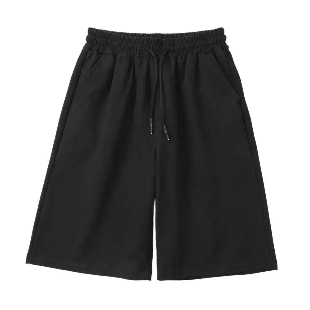 Men's Casual Baggy Sweatpants Shorts | Comfortable Knee-Length Joggers