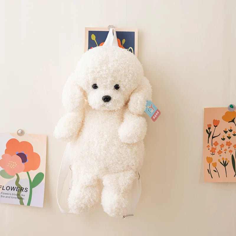 Adorable Plush Teddy Dog Backpacks for Kids | Fun & Functional