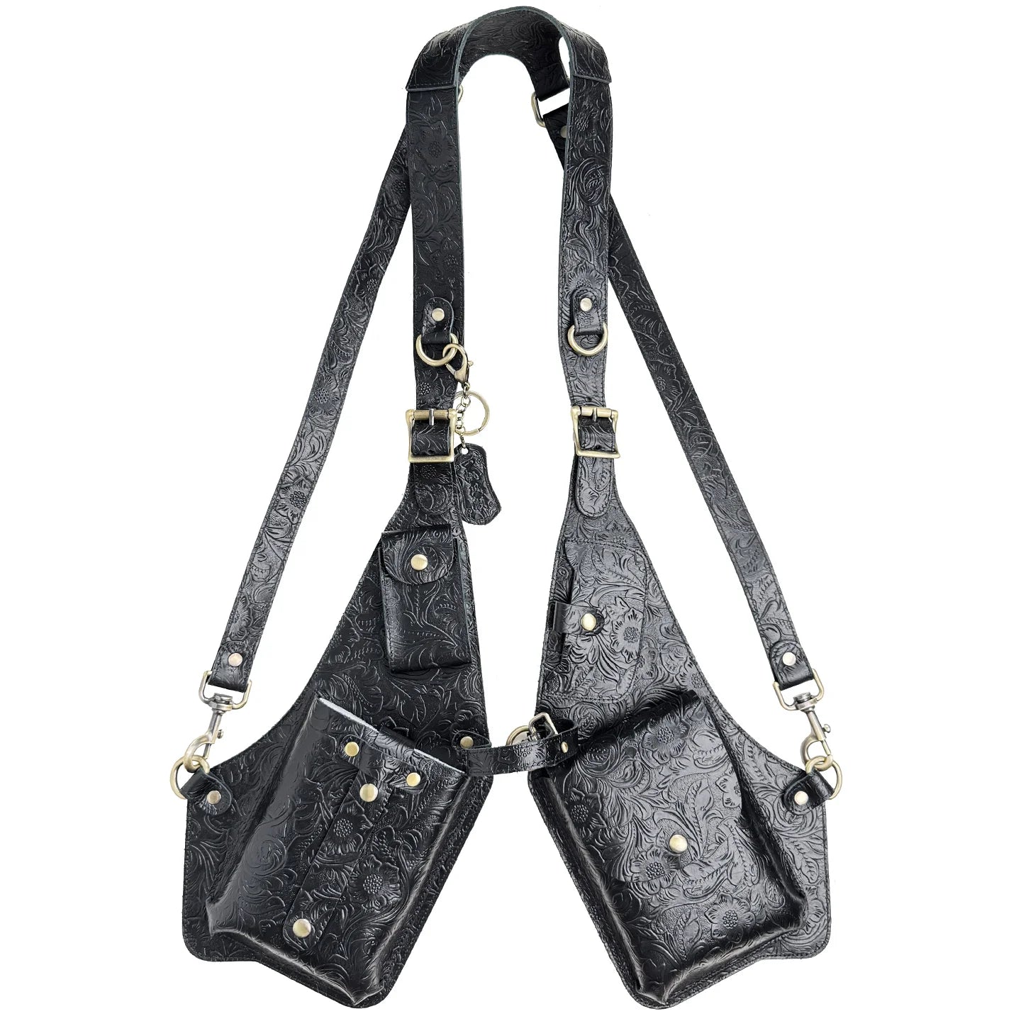 Anti-Theft Medieval Leather Holster Bag | Stylish Steampunk Design