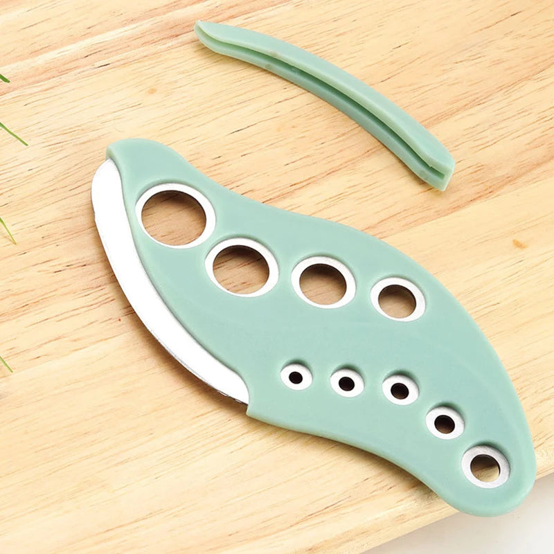 9 Holes With Herb Cutter Herb Stripper Cutter Tool Herb Stripper Tool Kitchen Herbs Leaf Stripping Herb Leaf Peeler