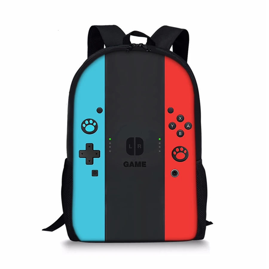 Kids Cartoon Game Console Backpack | Fun & Durable School Bag