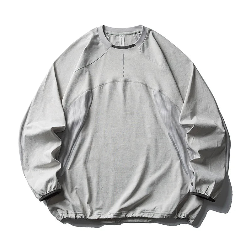 Unisex Lightweight Quick-Dry Long Sleeve T-Shirt for Outdoors