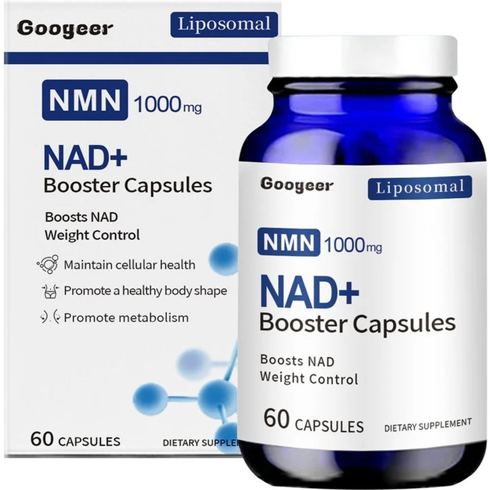 Liposomal NAD+ Support Capsules | Enhance Metabolism & Immunity