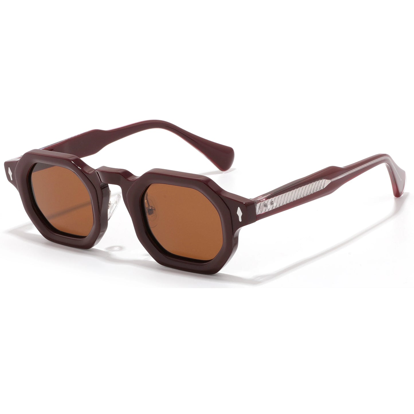 Stylish Hexagonal Acetate Eyeglasses Frames for Men & Women