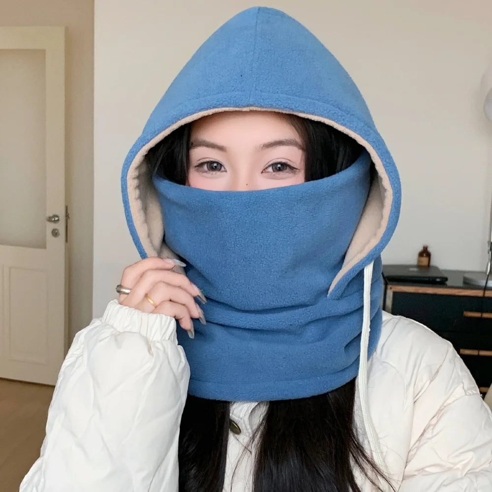 Unisex Winter Balaclava Hat with Mask | Thick Warm Knit Windproof Face Cover 2026