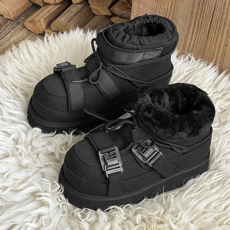 Women's Warm Snow Boots | Faux Fur Lined Winter Ankle Boots