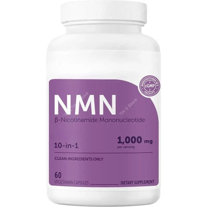 10-in-1 NMN Complex with Resveratrol & CoQ10 | 120 Veg Capsules