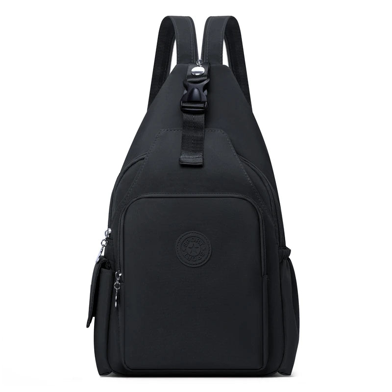 Women's Large Capacity Nylon Crossbody Bag | Versatile Sling & Backpack