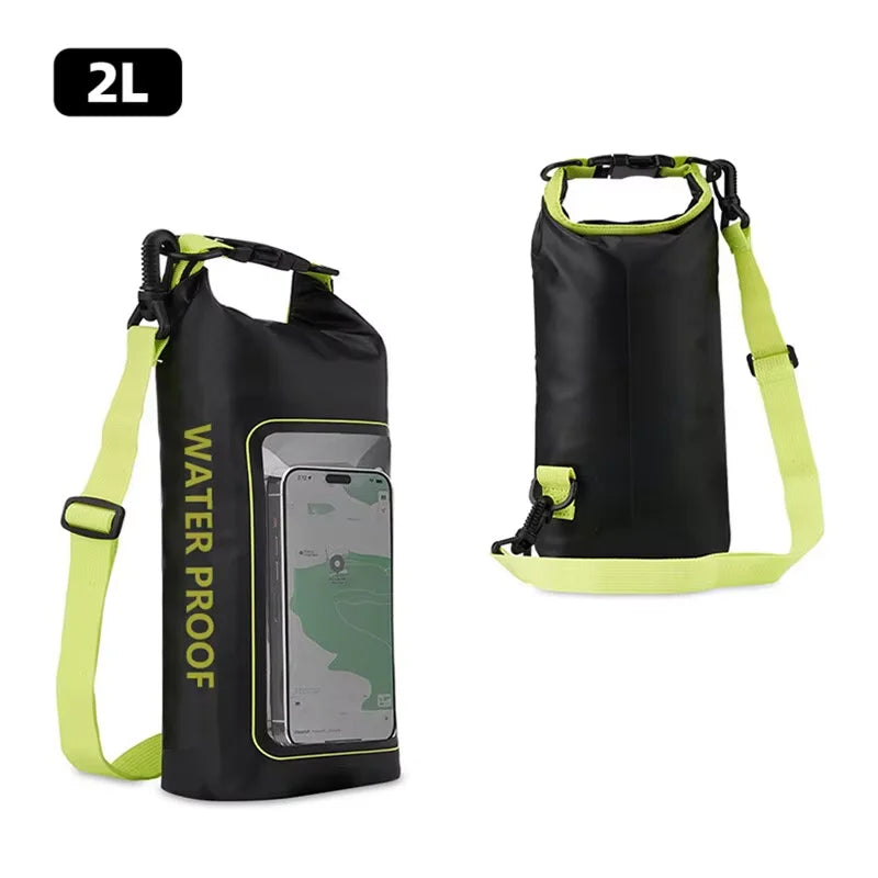 Waterproof Mobile Bag for Outdoor Sports | 2L PVC Dry Handbag