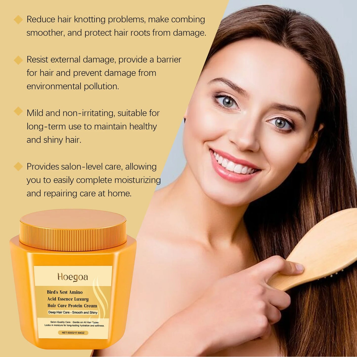 Nourishing Keratin Hair Mask | Smooth, Shine & Repair