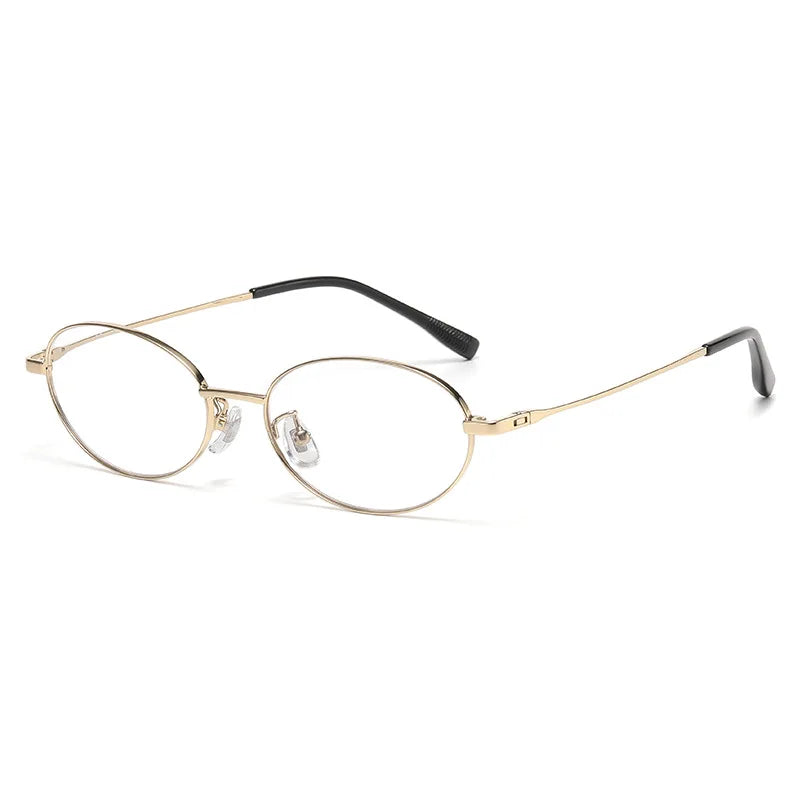 Retro Oval Prescription Glasses | Stylish Blue Light Blocking Eyewear