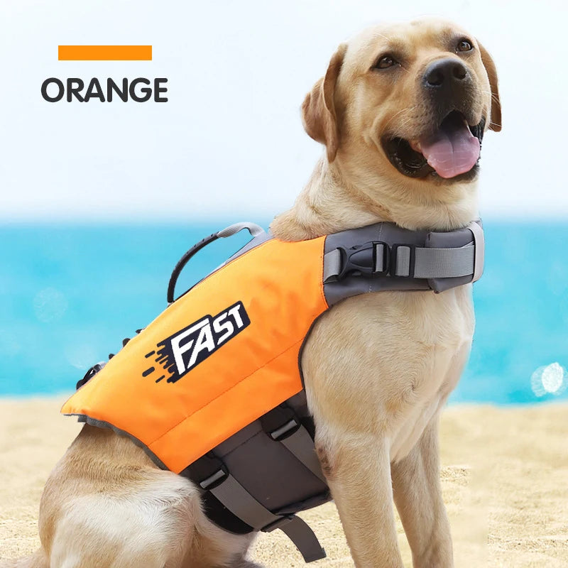 Best Pet Swimming Life Jacket | Adjustable Reflective Dog Vest