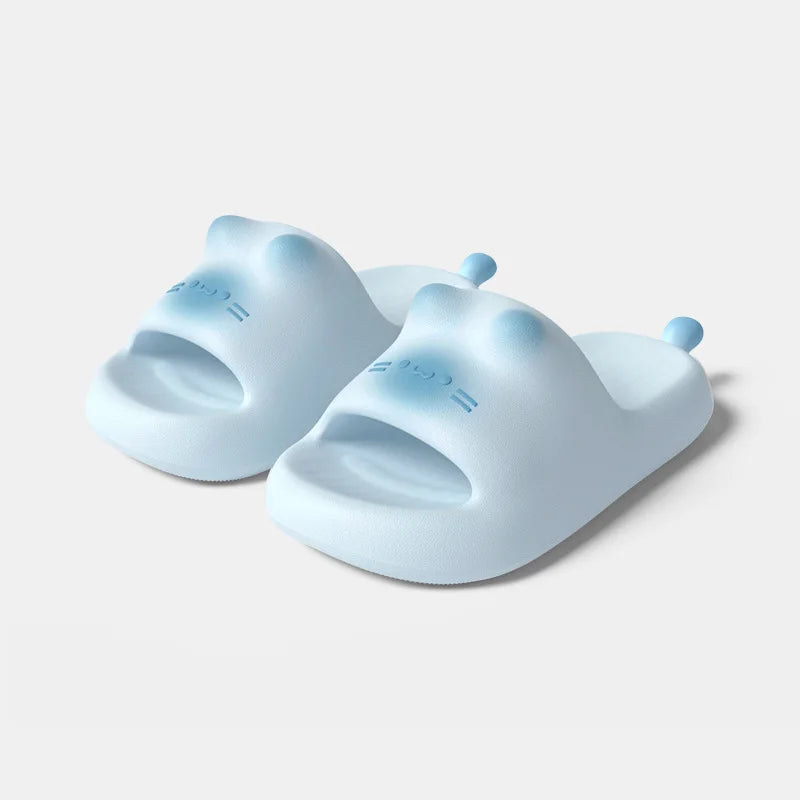 Cute Cat Slippers for Women | Lightweight Non-Slip Indoor Footwear