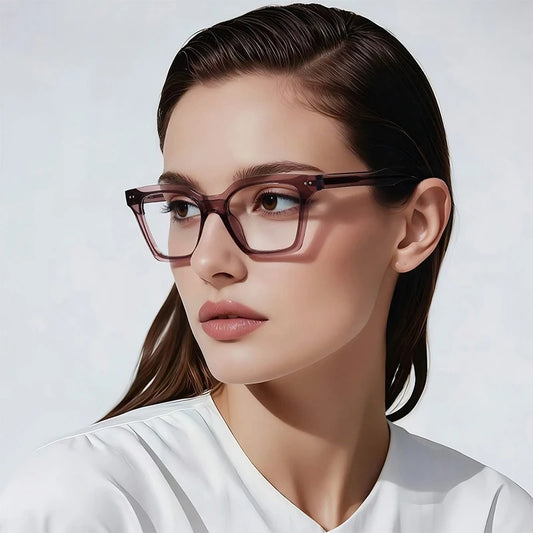 Gafas de Lectura Retro para Mujer | Elegante Protección contra la Luz Azul